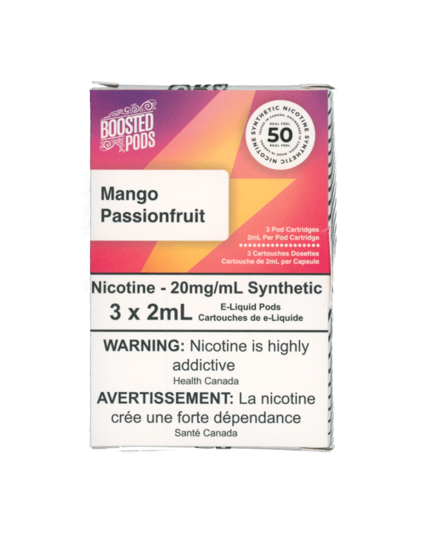 Mango Passionfruit Boosted Synthetic Pods