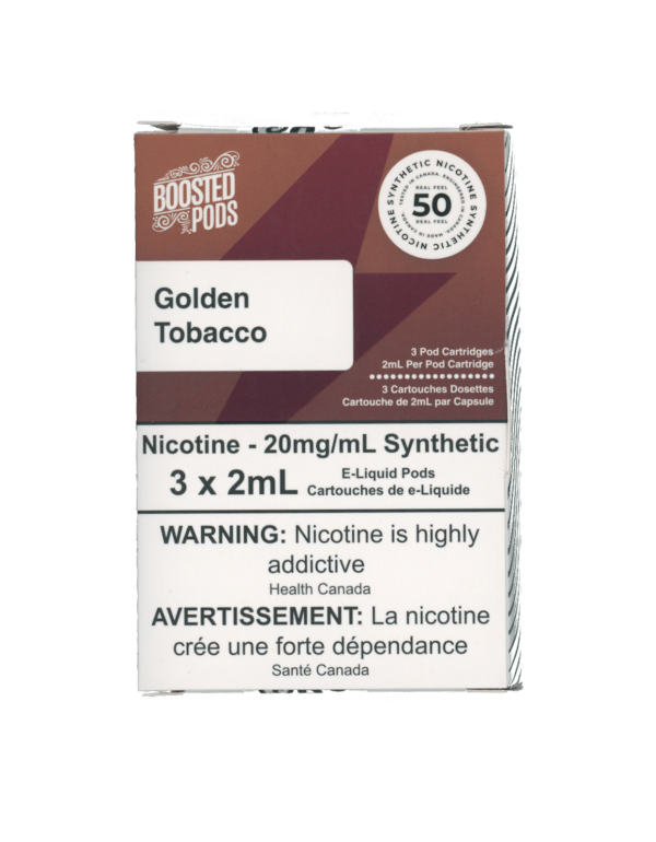 Golden Tobacco Boosted Synthetic pods
