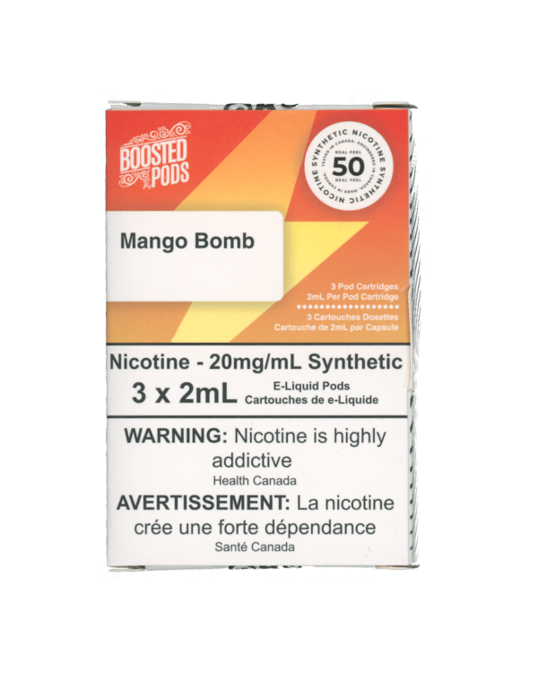 Mango Bomb Boosted Synthetic Pods