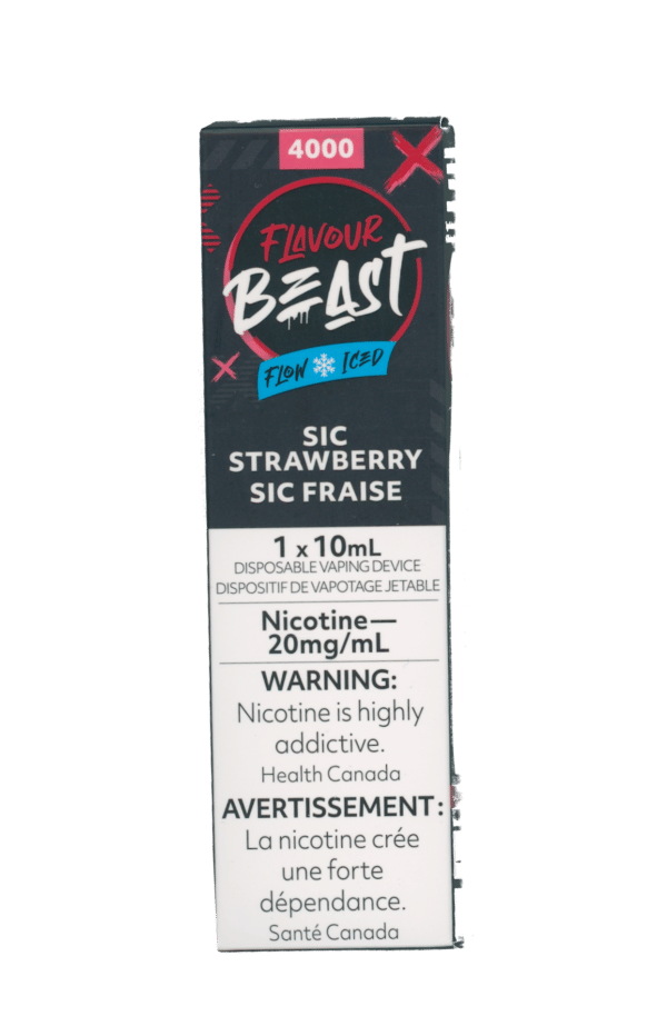 Flavour Beast 4000 Sic Strawberry Iced