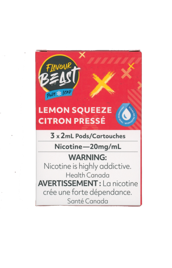 Lemon Squeeze Pods By Flavour beast