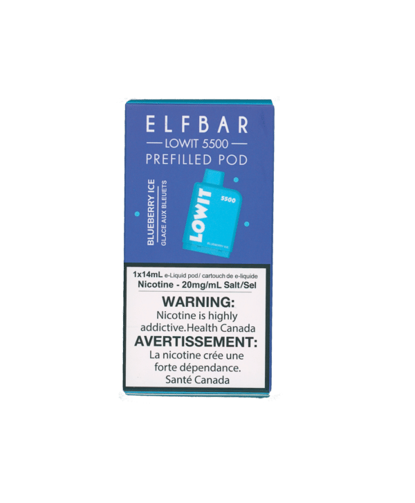 Elfbar lowit pods blueberry ice